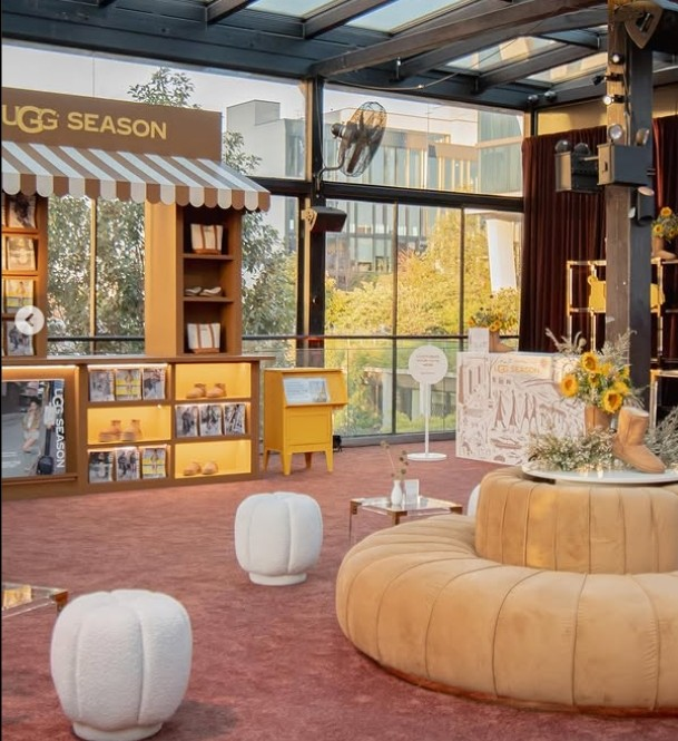 UGG Season Event With Our Belgium Bourne 360 Sofas & Marcy Boucle Ottomans